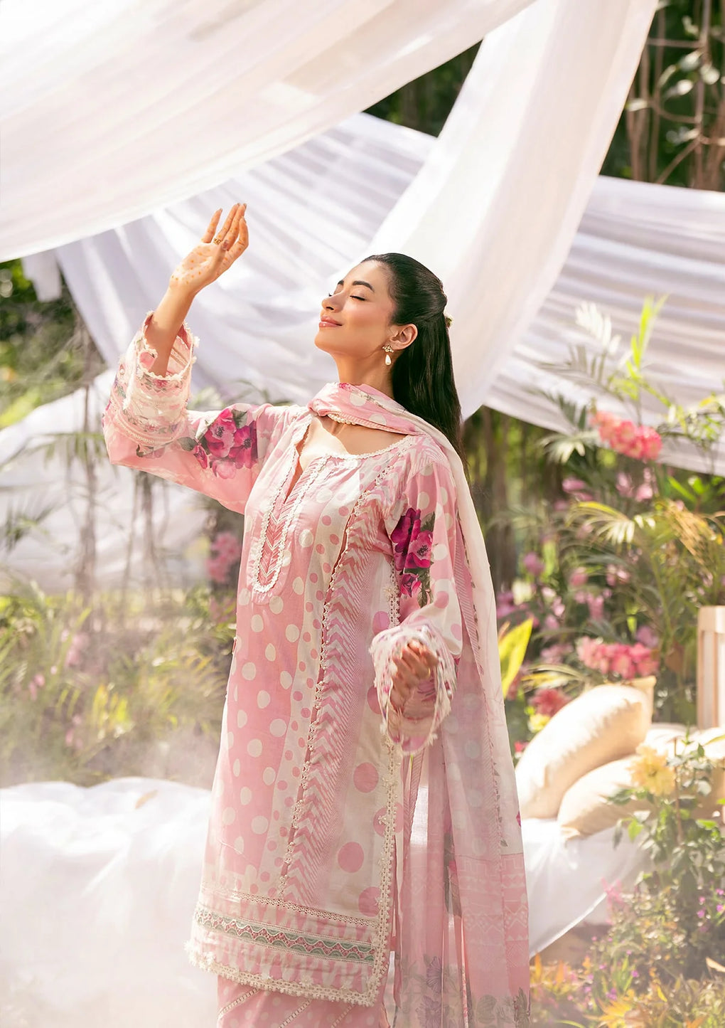 Elaf Premium | Prints 25 | EPS-2A ROSE DUSK - Official Elaf Premium stockist in UK - Sakeena London