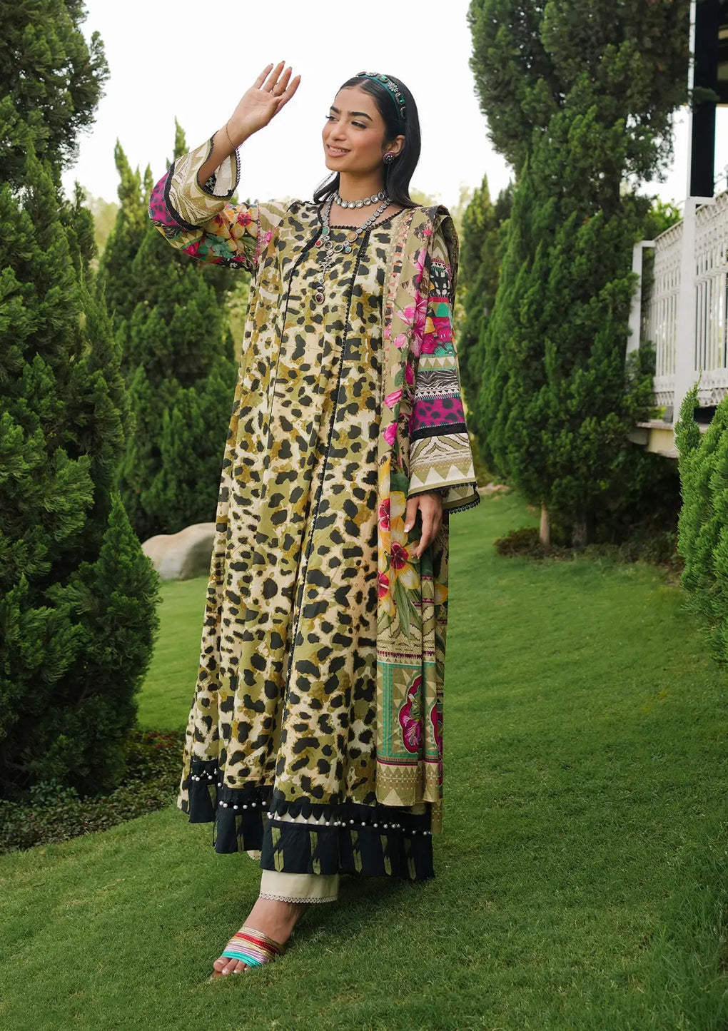 Elaf Premium | Printed Collection 24 | EEP-06B - Wonders - Official Elaf Premium stockist in UK - Sakeena London