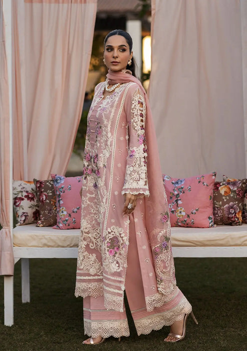 Kahf Premium | Luxury Lawn 25 | KLR-09 Bellerose - Official Kahf Premium stockist in UK - Sakeena London