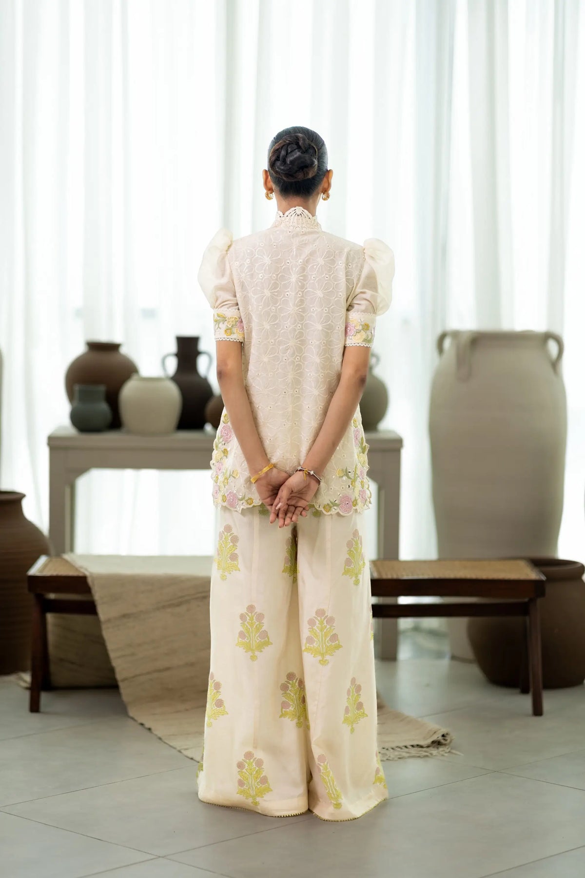 Wahaj M Khan | Sanam Luxe | Ivory Fleur Sanam