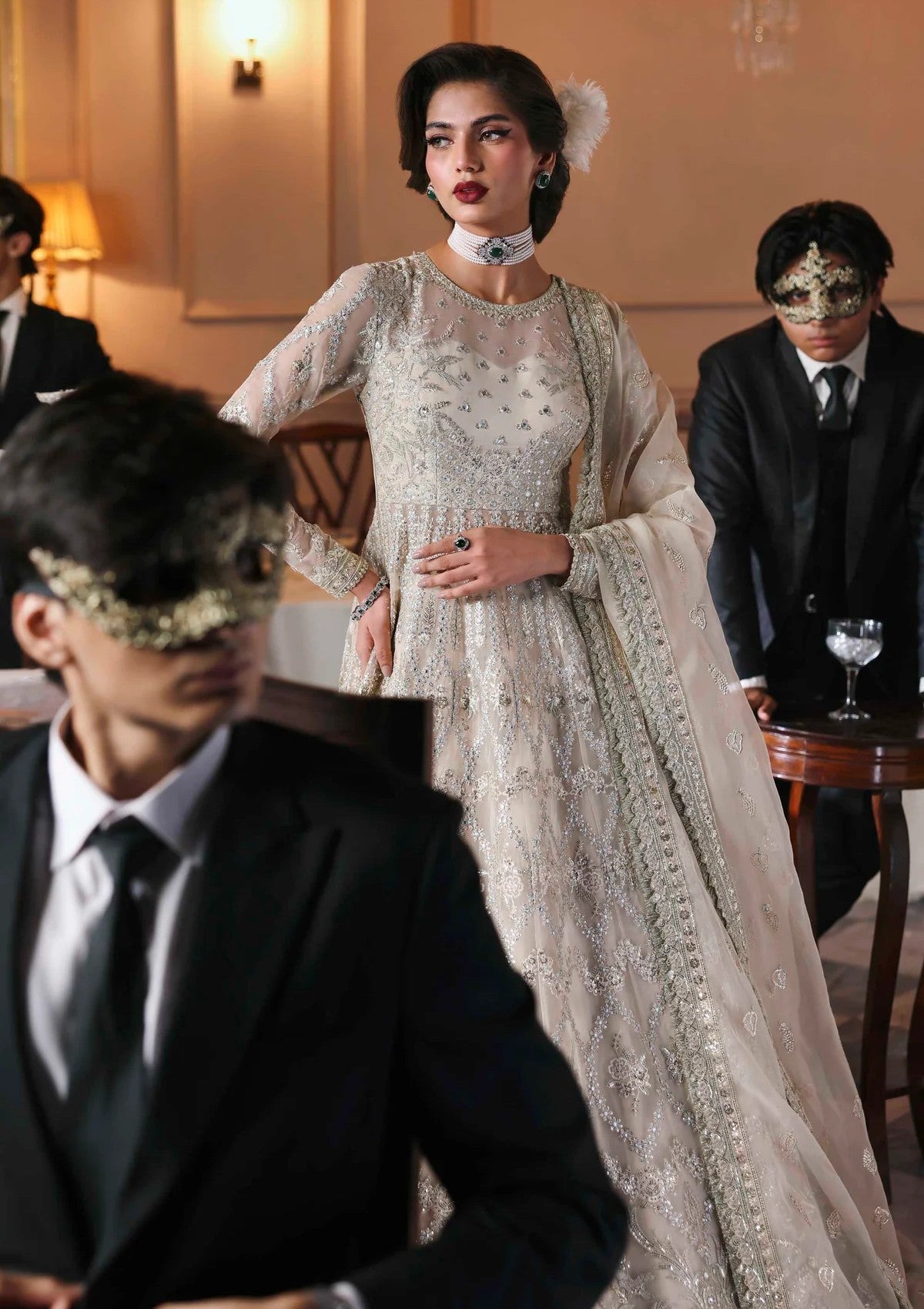 Formals - Akbar Aslam - Mastani - Luxury Formals - M25#1581 - Gulnisa