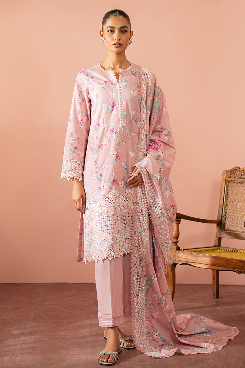 Cross Stitch | Cambric Lawn 24 | GARNET BLUSH - Official Cross Stitch stockist in UK - Sakeena London