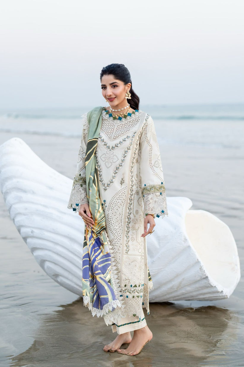 Aabyaan | Saagar Luxury Lawn 25 | ARSIN (AS-04) - Official Aabyaan stockist in UK - Sakeena London