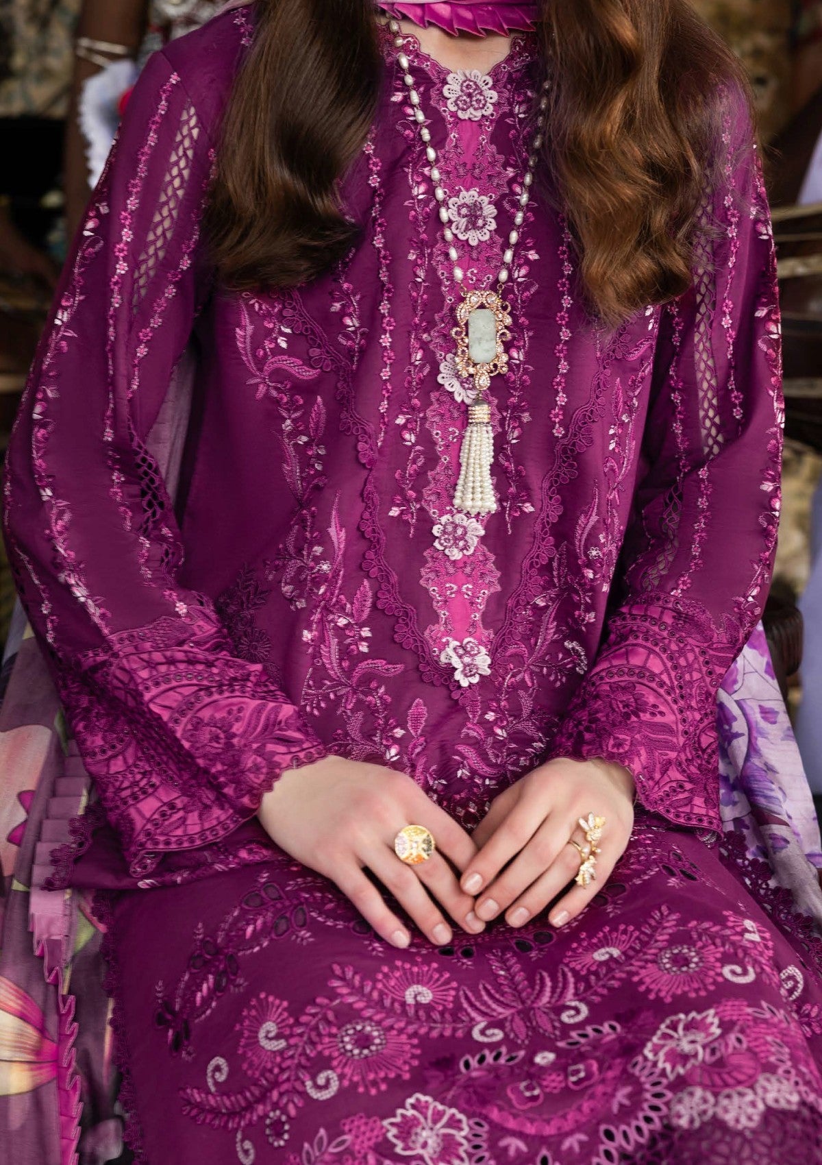 Lawn - Mushq - Manaram Luxury 25 - MM#05 - Eternal Beat