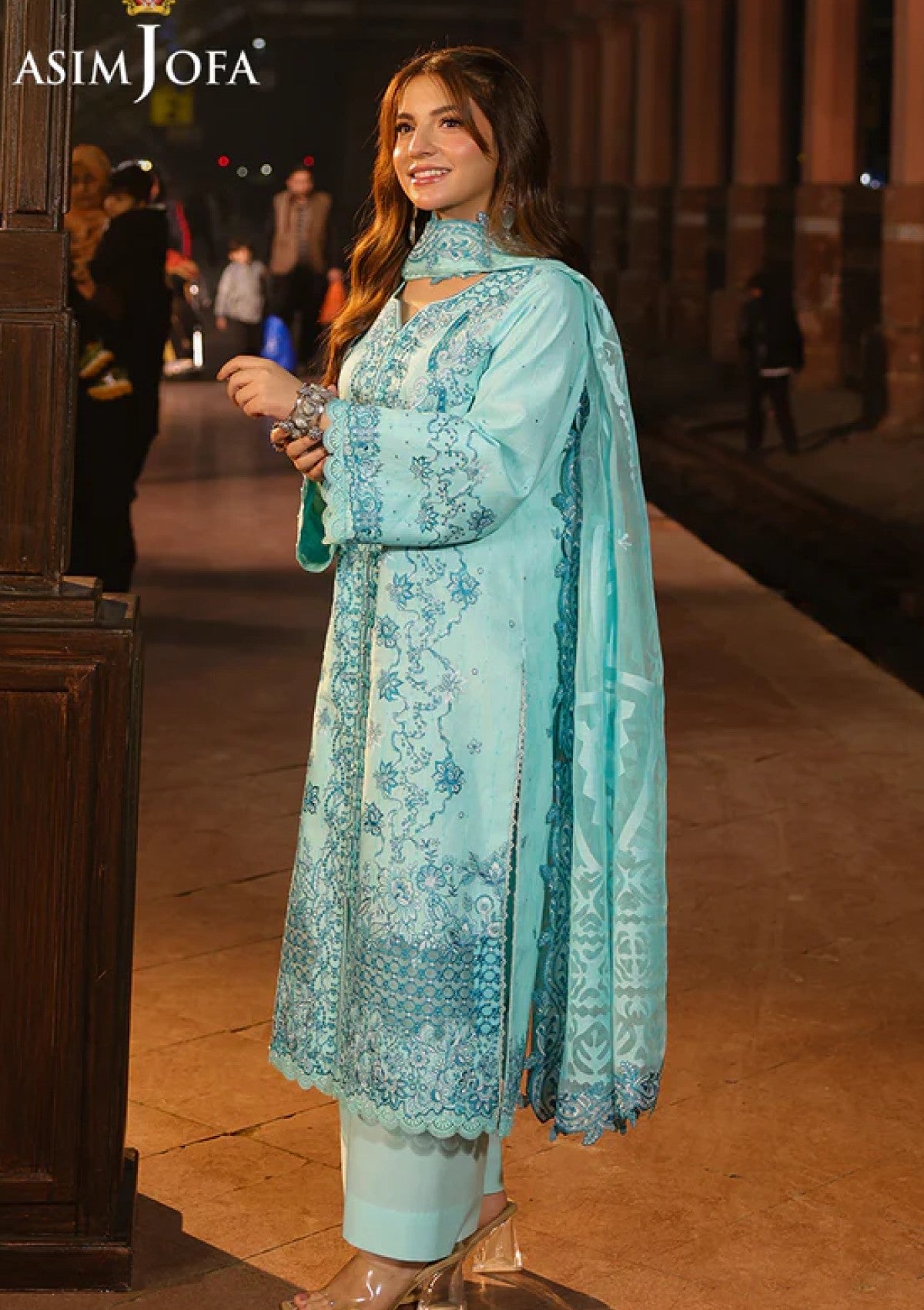 Lawn - Asim Jofa - Eid Signature - Festive 25 - AJUBF-31