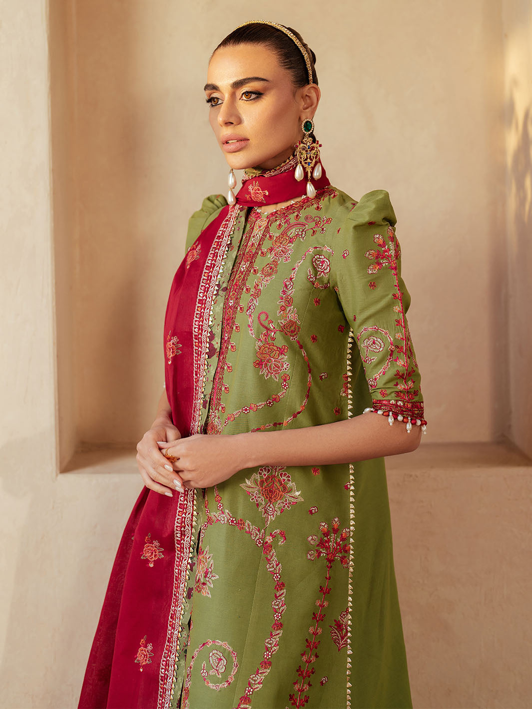 Bin Ilyas | Mehroze Luxury Lawn 25 | 93 - B - Official Bin Ilyas stockist in UK - Sakeena London