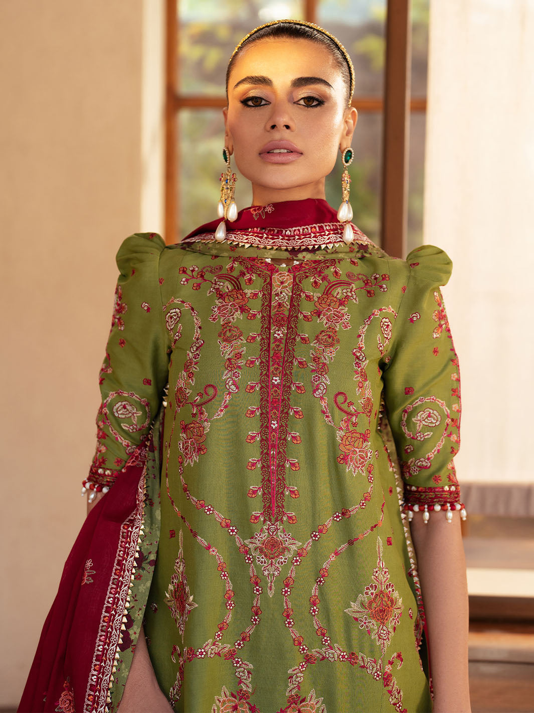 Bin Ilyas | Mehroze Luxury Lawn 25 | 93 - B - Official Bin Ilyas stockist in UK - Sakeena London