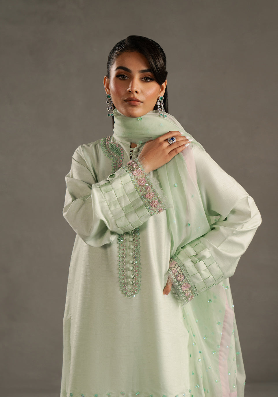 Zarqash | Silk Edit | ZQS 021 VANAYA - Official Zarqash stockist in UK - Sakeena London