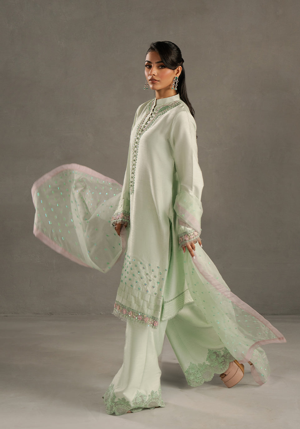 Zarqash | Silk Edit | ZQS 021 VANAYA - Official Zarqash stockist in UK - Sakeena London