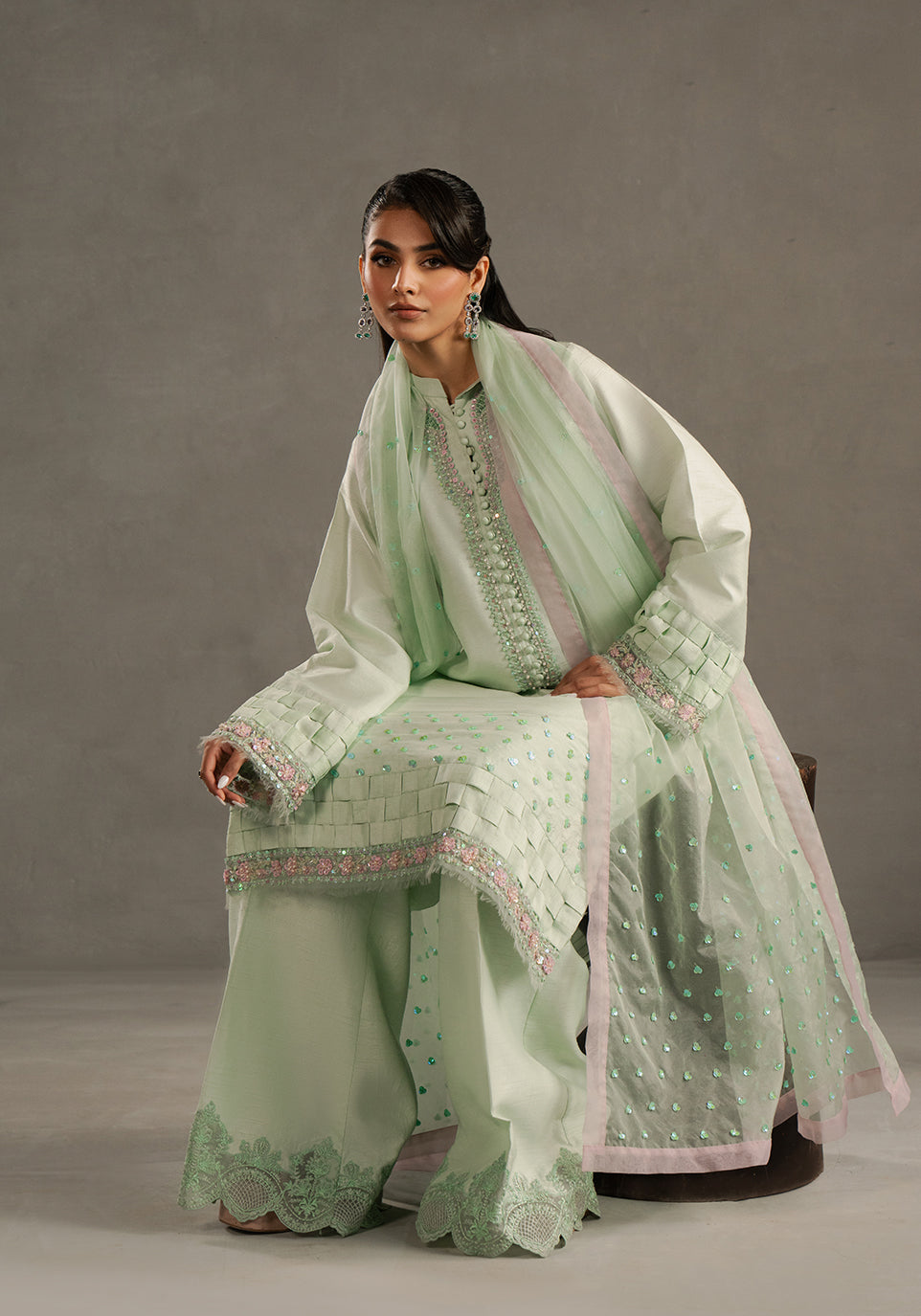Zarqash | Silk Edit | ZQS 021 VANAYA - Official Zarqash stockist in UK - Sakeena London