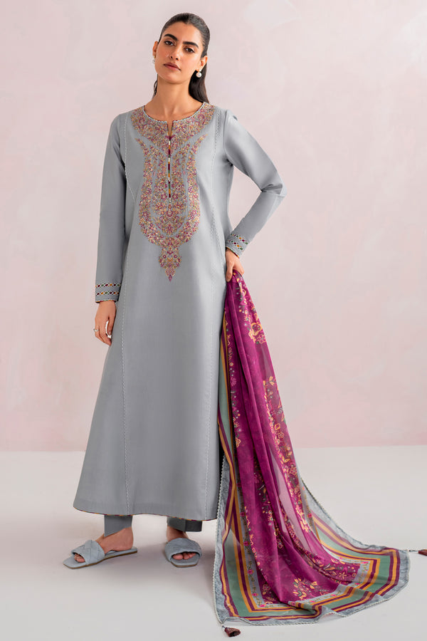 Jazmin | Embroidered Lawn | USE - 9090 - Official Jazmin stockist in UK - Sakeena London