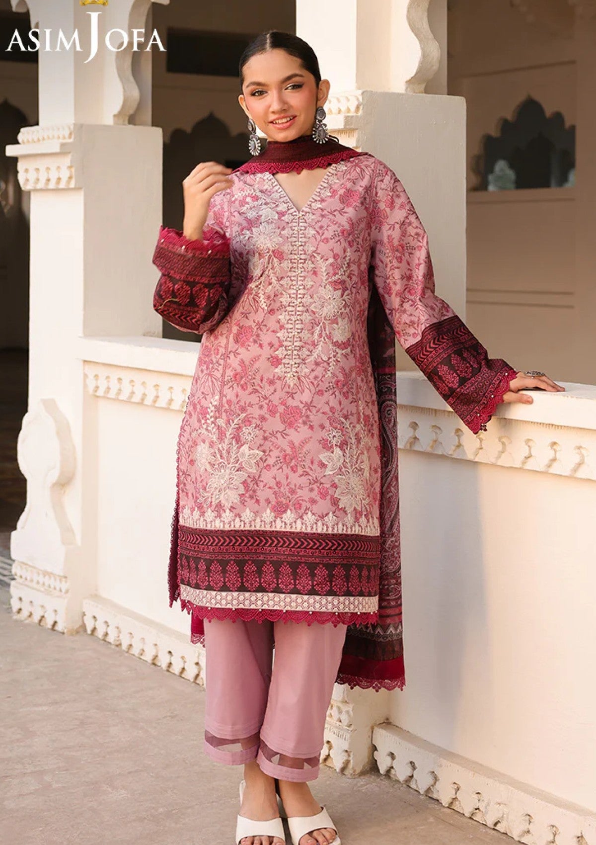 Lawn - Asim Jofa - Eid Signature - Festive 25 - AJUBF-37