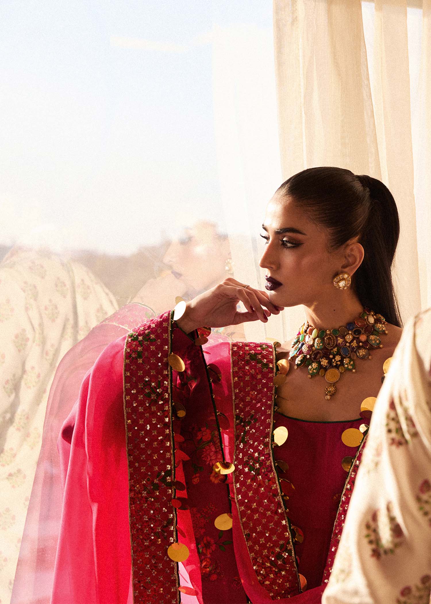 Hussain Rehar | Luxury Pret SS 24 | Roshan - Official Hussain Rehar stockist in UK - Sakeena London