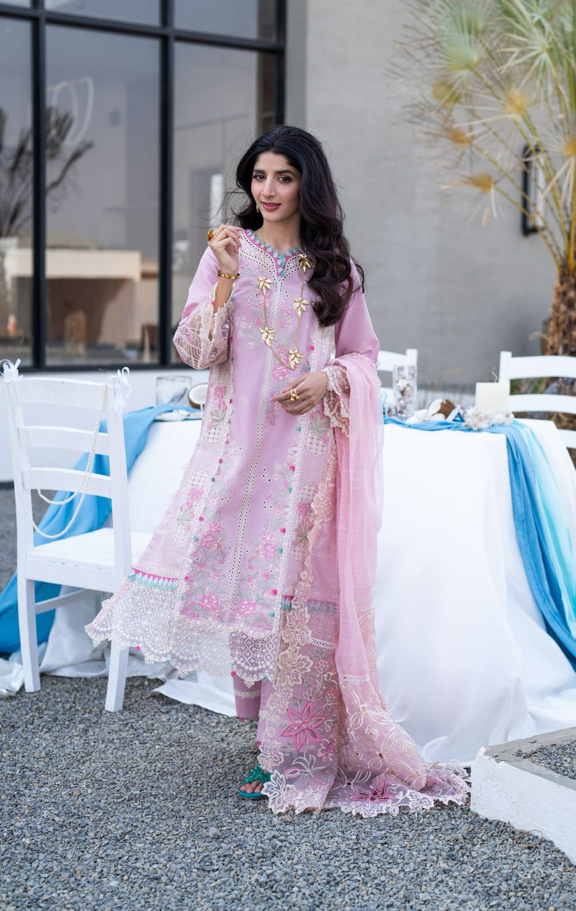 Aabyaan | Saagar Luxury Lawn 25 | RAQS (AS-02) - Official Aabyaan stockist in UK - Sakeena London