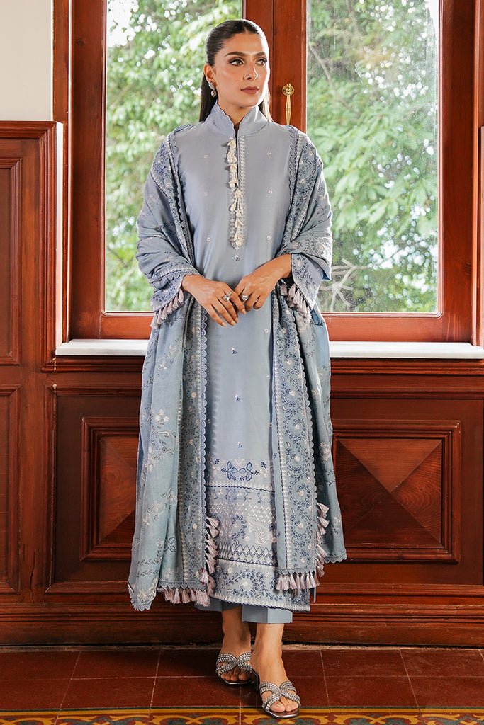 Cross Stitch | Satin De Luxe | SERENITY BLUE - Official Cross Stitch stockist in UK - Sakeena London