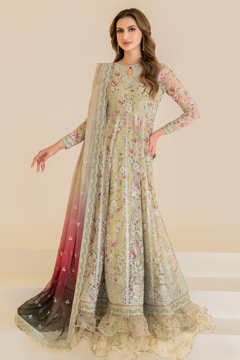 Jazmin | Formals Collection | CHIFFON UC-3048 - Official Jazmin stockist in UK - Sakeena London