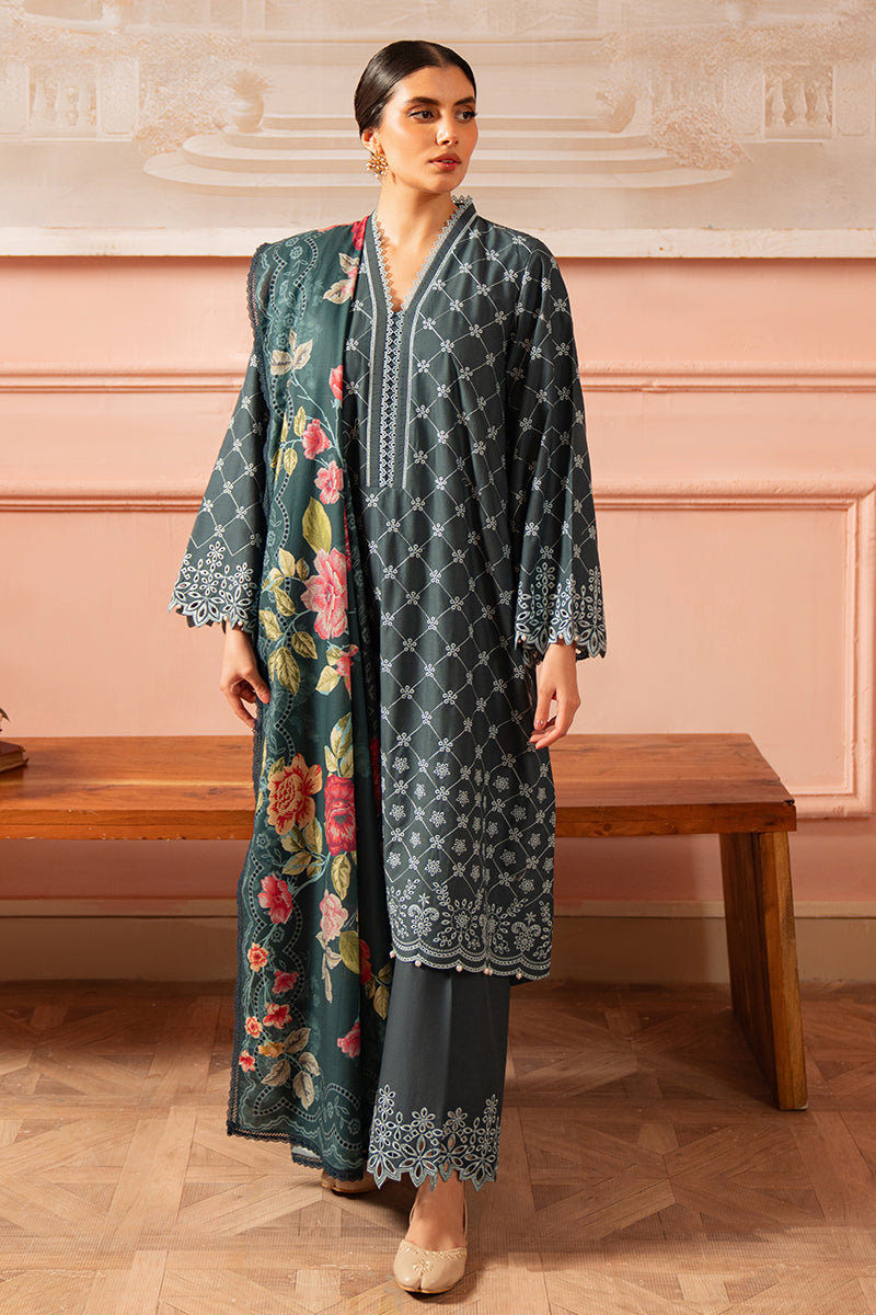 Cross Stitch | Cambric Lawn 24 | AZURE SERENITY - Official Cross Stitch stockist in UK - Sakeena London