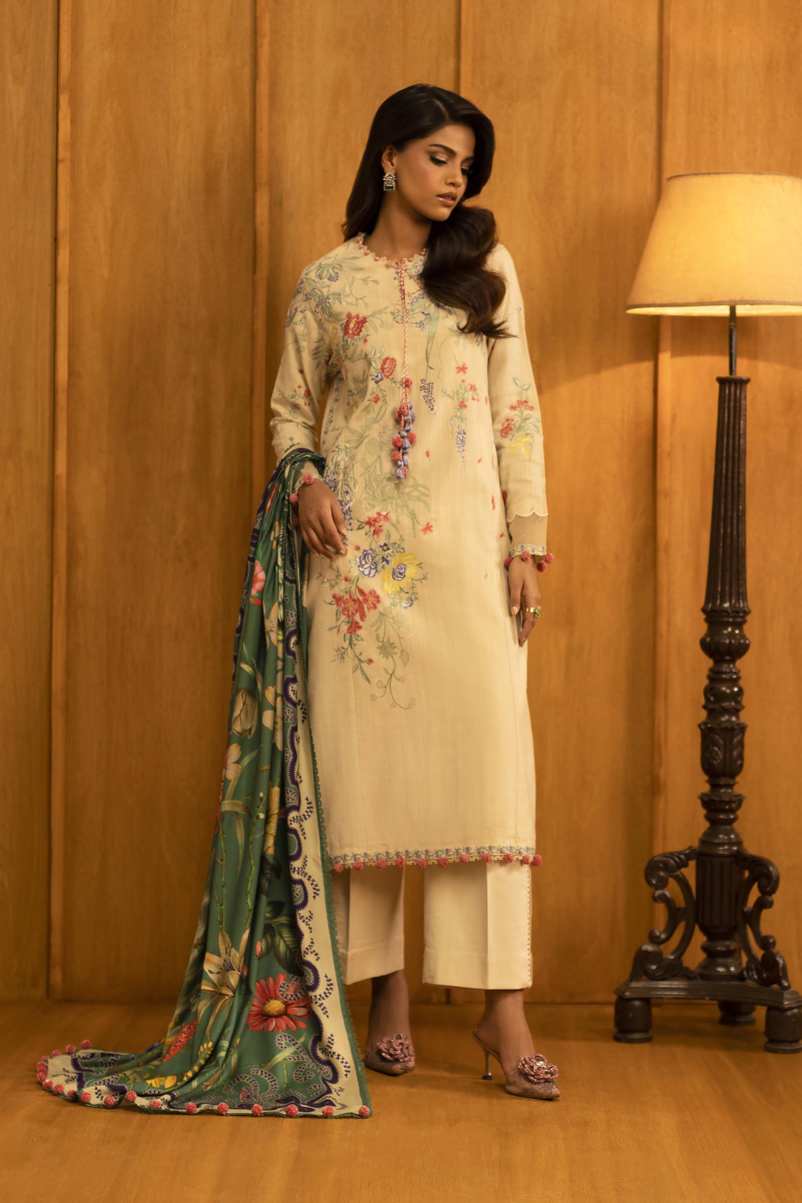 Sana Safinaz | Muzlin Winter 25 | M253-009A - Official Sana Safinaz stockist in UK - Sakeena London