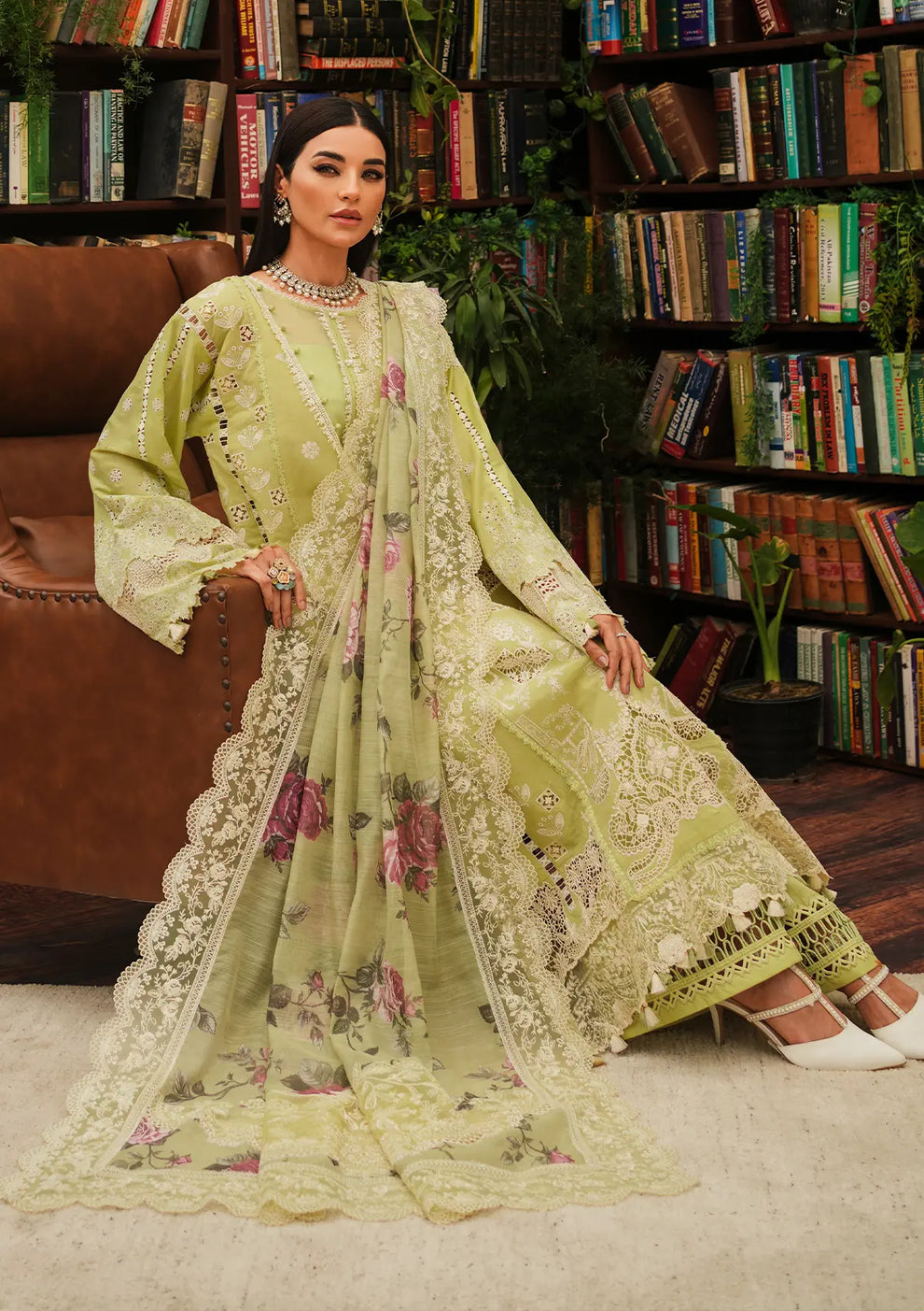 Kahf Premium | Luxury Lawn 24 | KLE-05A Ambrosia - Official Kahf Premium stockist in UK - Sakeena London