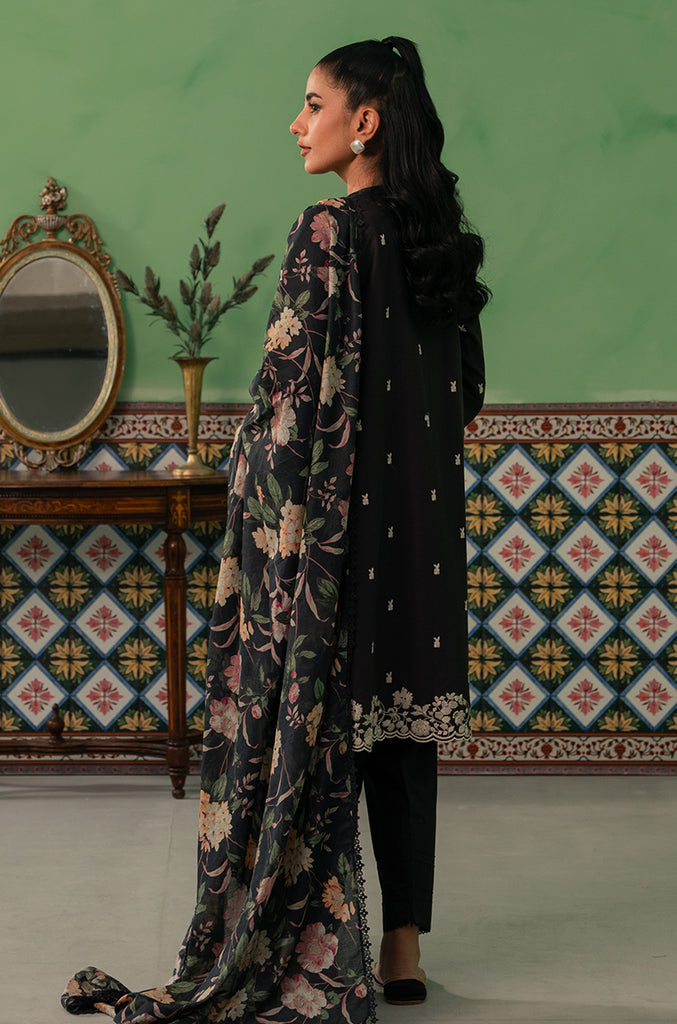 Cross Stitch | Mahiri Embroidered Lawn 24 | RAVEN FLORA - Official Cross Stitch stockist in UK - Sakeena London