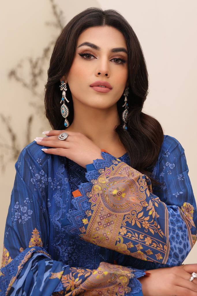 Charizma | Naranji Embroidered Lawn 24 | CN4-005 - Official Charizma stockist in UK - Sakeena London