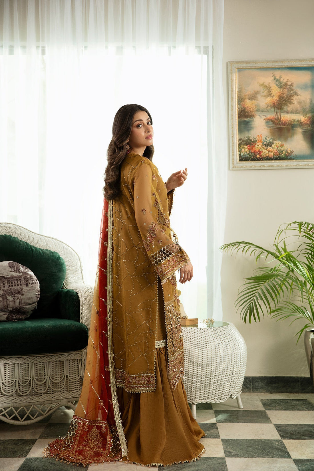 Raeesa Premium | Dehleez Formals | Dl 1034 - Official Raeesa Premium stockist in UK - Sakeena London