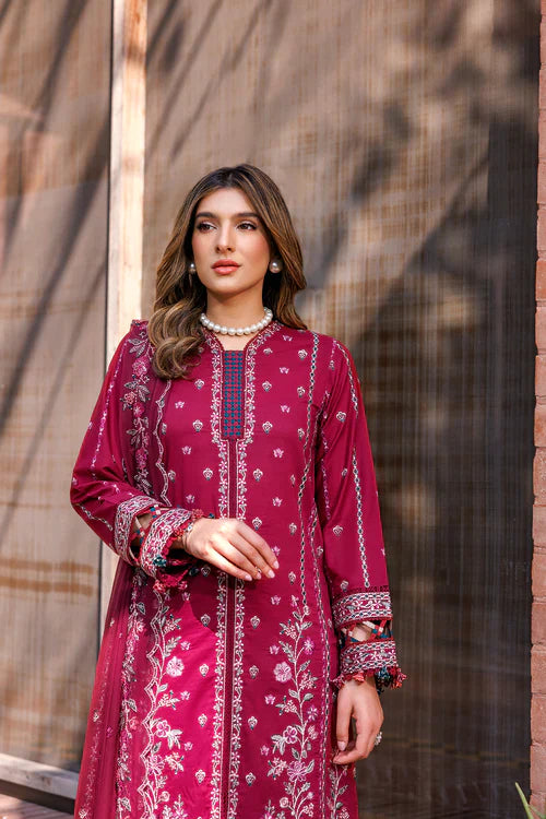 Farasha | Kaavish Lawn 24 | GARNET GLAM - Official Farasha stockist in UK - Sakeena London