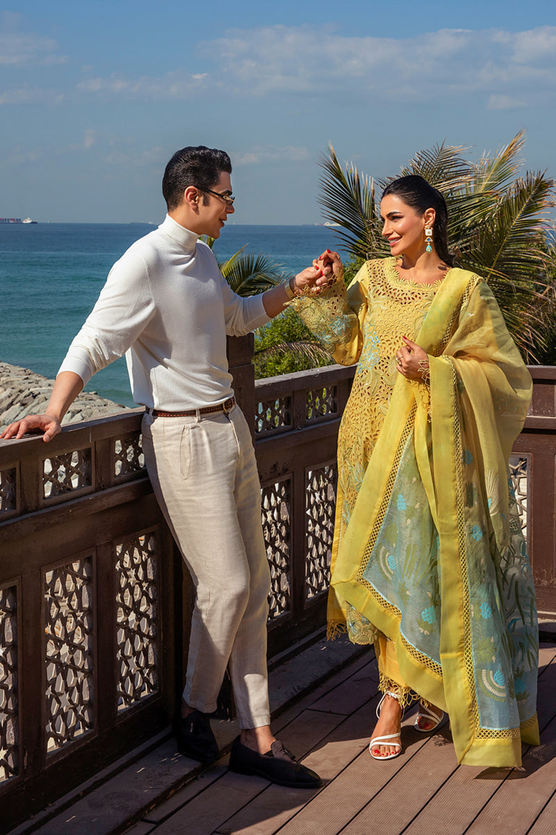 Rangrasiya | Premium Summer Lawn 25 | Minal - Official Rangrasiya stockist in UK - Sakeena London