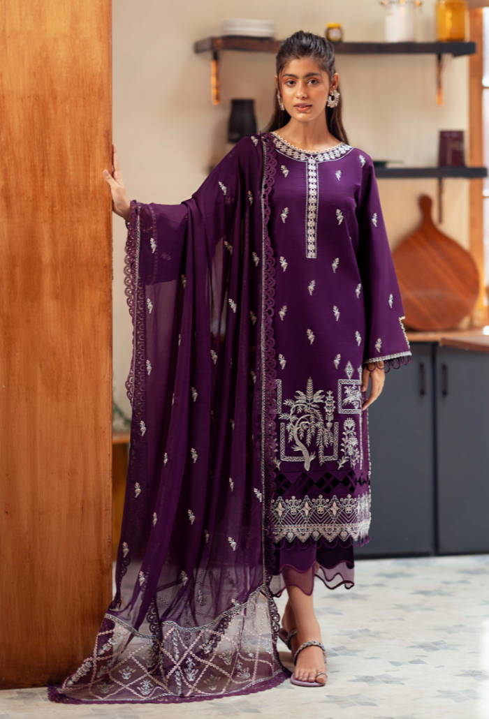 Humdum | Lala Rukh Lawn | Lalarukh - D05 - Official Humdum stockist in UK - Sakeena London