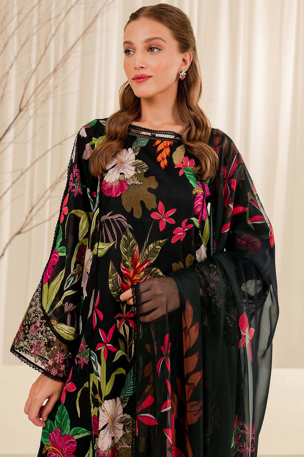 Farasha | Printed Essentials | Ebony Passion - Official Farasha stockist in UK - Sakeena London