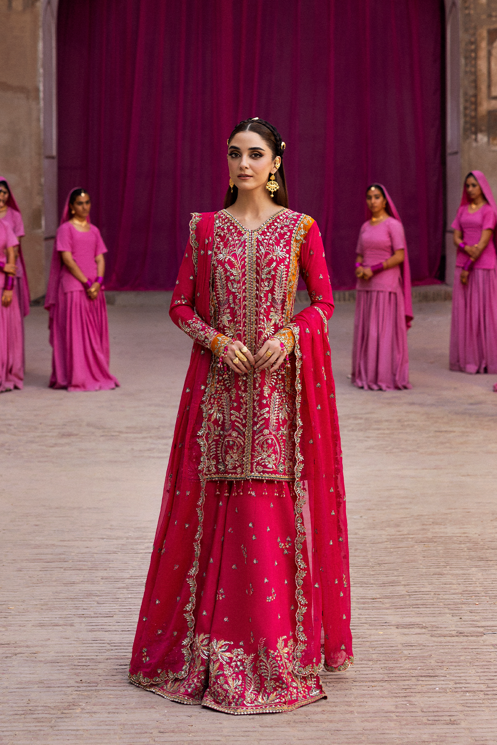 Emaan Adeel I The Empress Wedding Formals I IMAELISSA - Official Emaan Adeel stockist in UK - Sakeena London