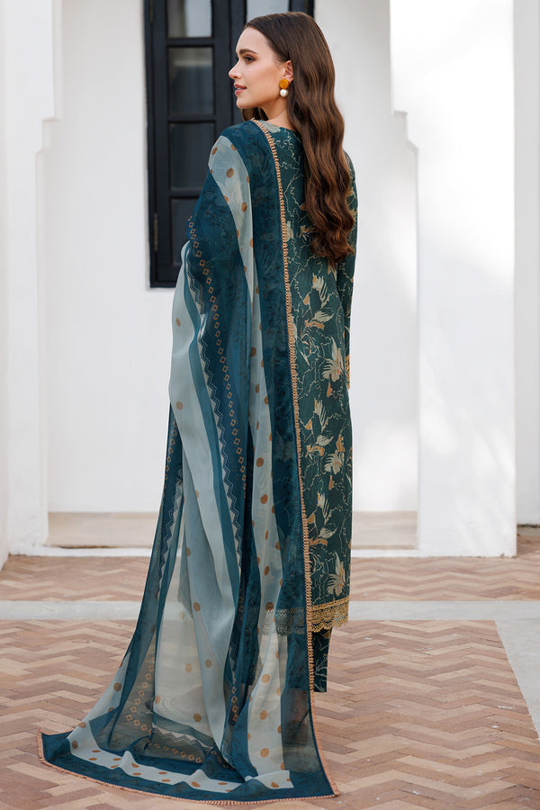 Farasha | Printed Essentials | Teal Bell - Official Farasha stockist in UK - Sakeena London