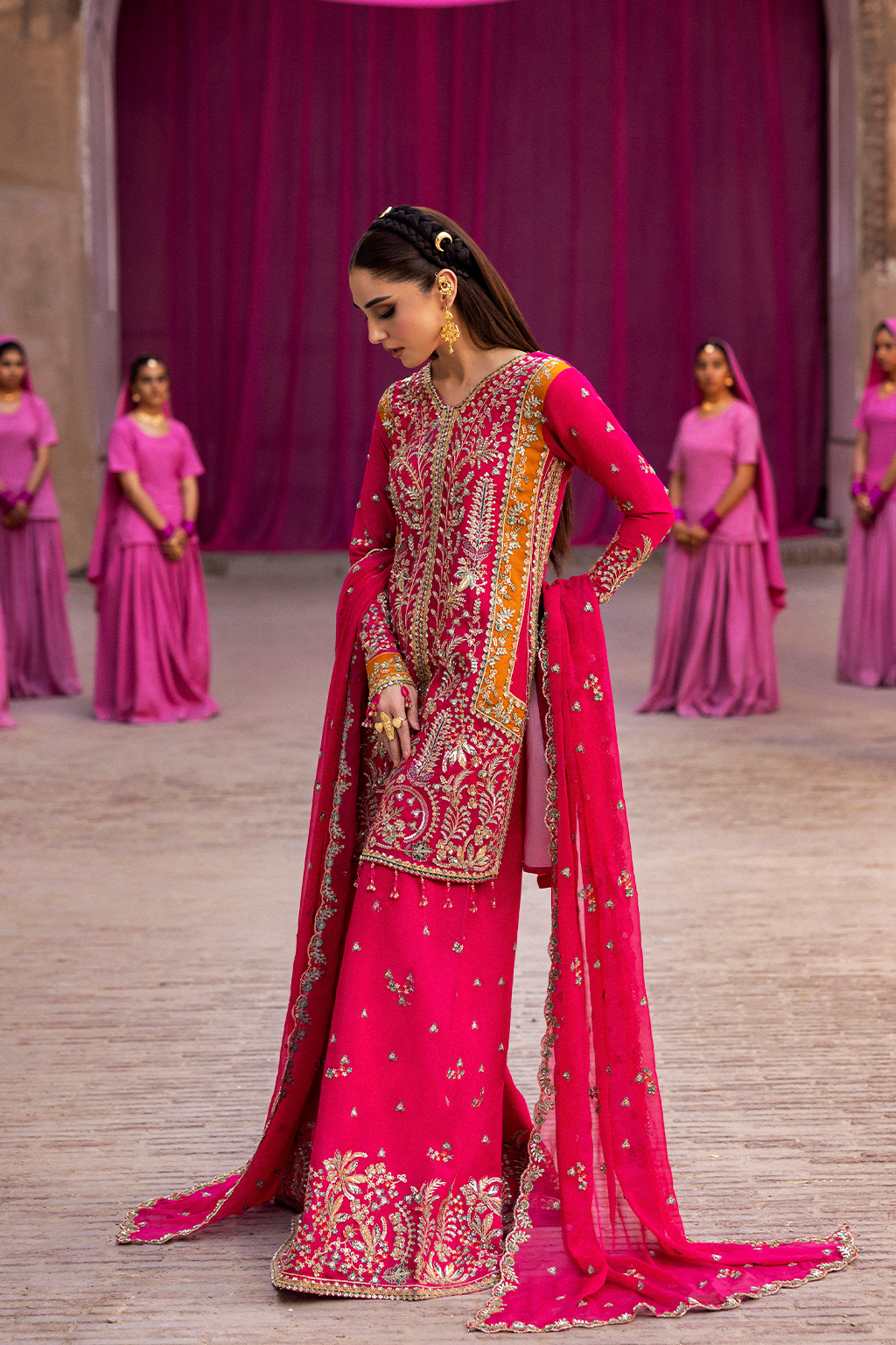 Emaan Adeel I The Empress Wedding Formals I IMAELISSA - Official Emaan Adeel stockist in UK - Sakeena London