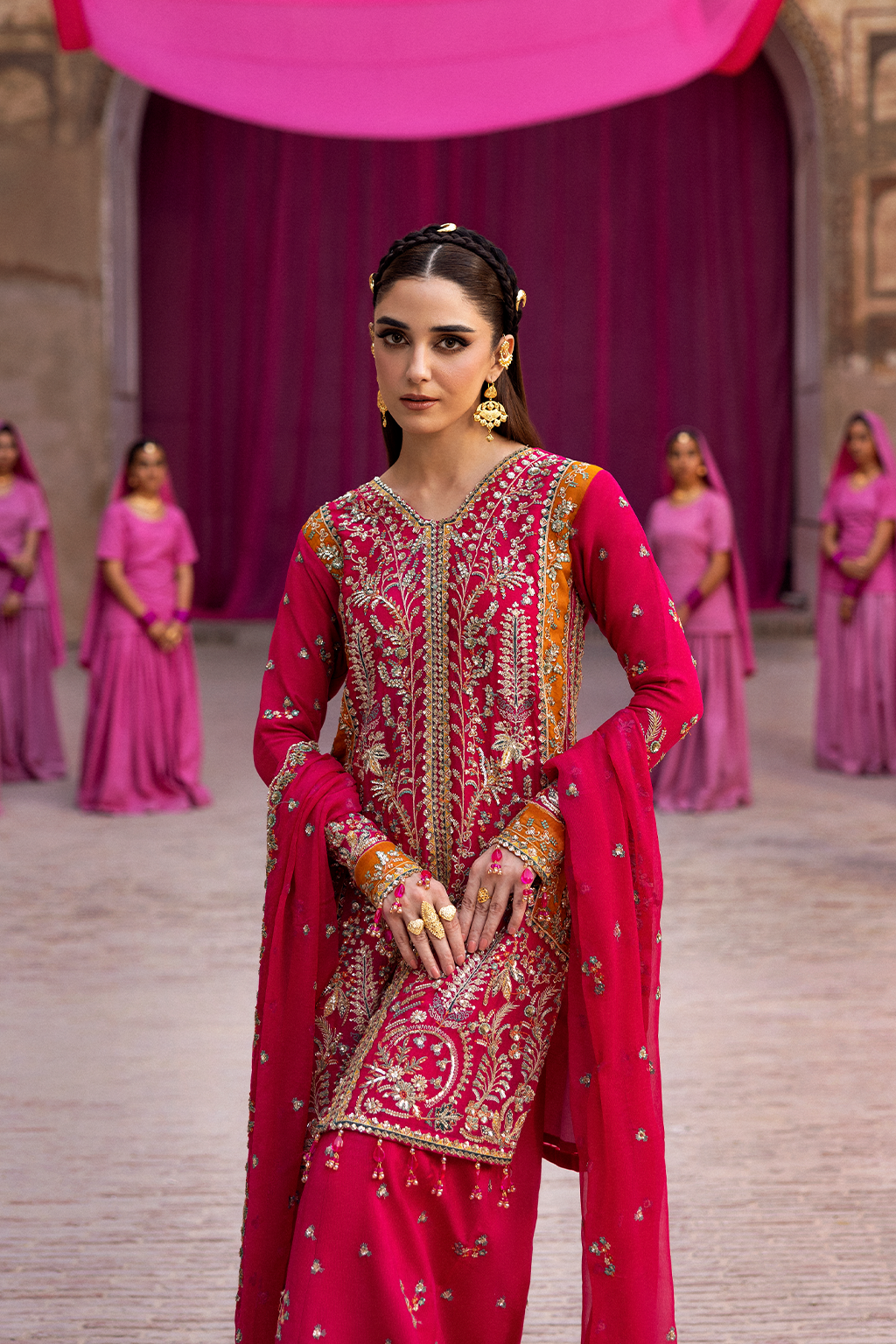 Emaan Adeel I The Empress Wedding Formals I IMAELISSA - Official Emaan Adeel stockist in UK - Sakeena London
