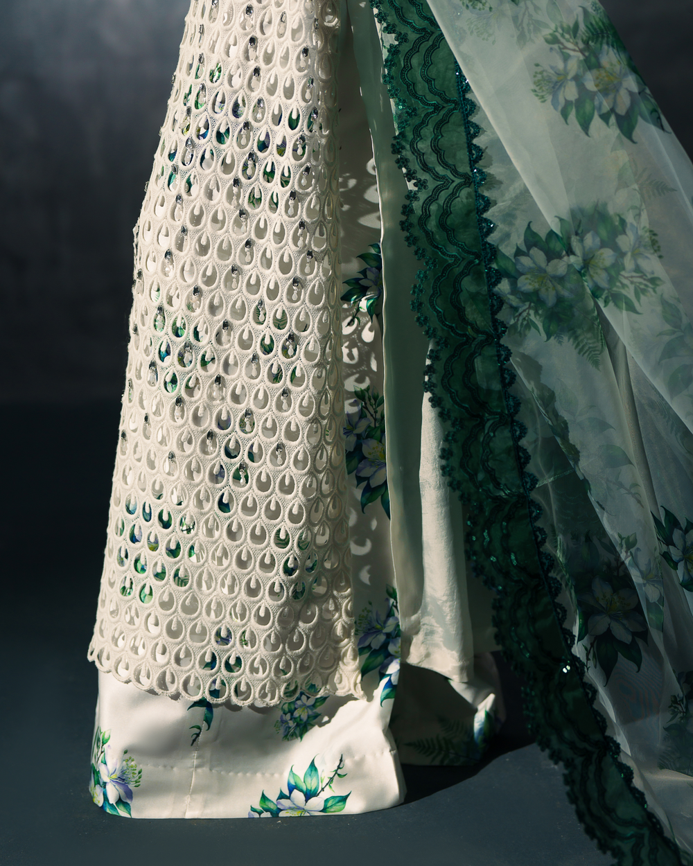 Vasal | Zyra Luxe Pret 26 | Emerald Whisper - Official Vasal stockist in UK - Sakeena London