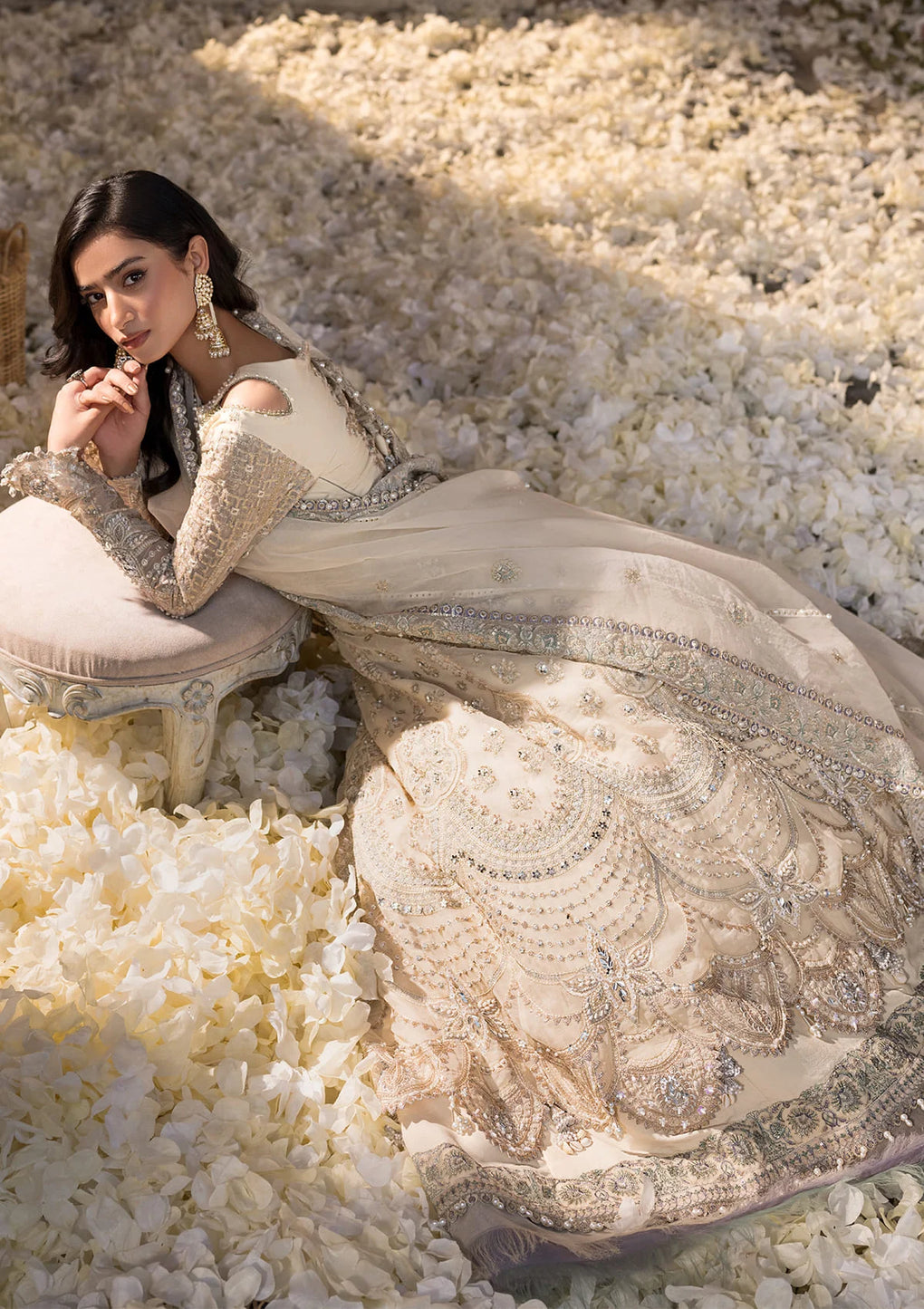 Elaf Premium | Formal Handwork Collection | EFH-06 GHAZAL - Official Elaf Premium stockist in UK - Sakeena London