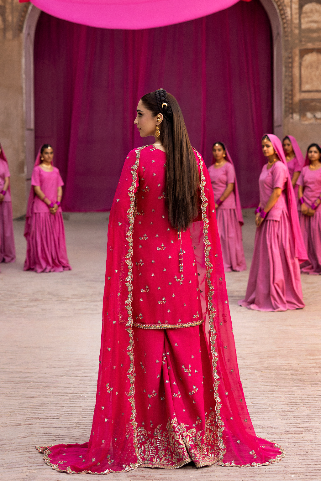 Emaan Adeel I The Empress Wedding Formals I IMAELISSA - Official Emaan Adeel stockist in UK - Sakeena London