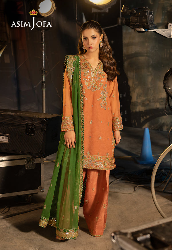 Asim Jofa | Festive Collection 25 | AJLF-03 - Official Asim Jofa stockist in UK - Sakeena London