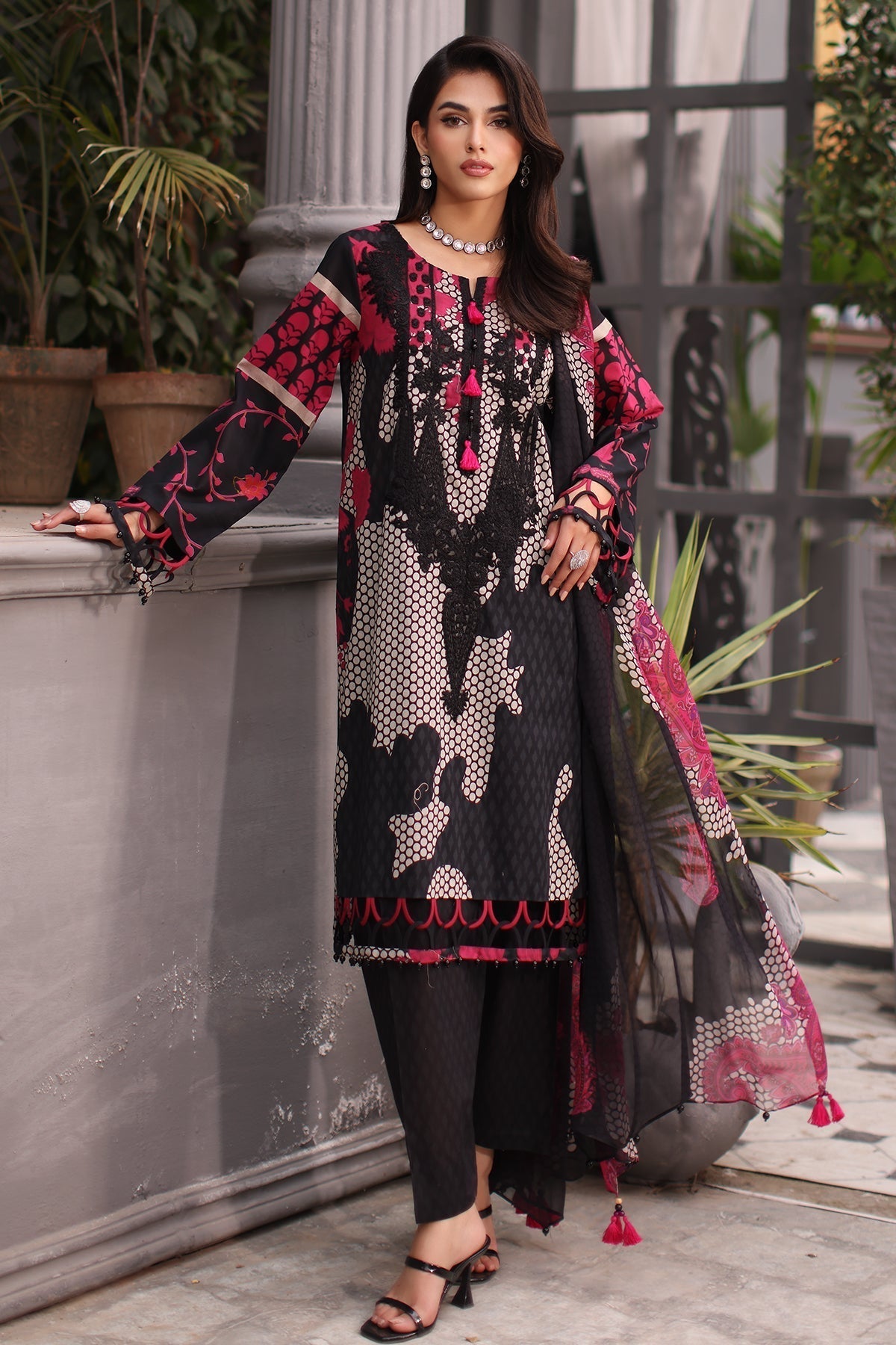 Charizma | Lawn Collection 24 | CCS4-06 - Official Charizma stockist in UK - Sakeena London