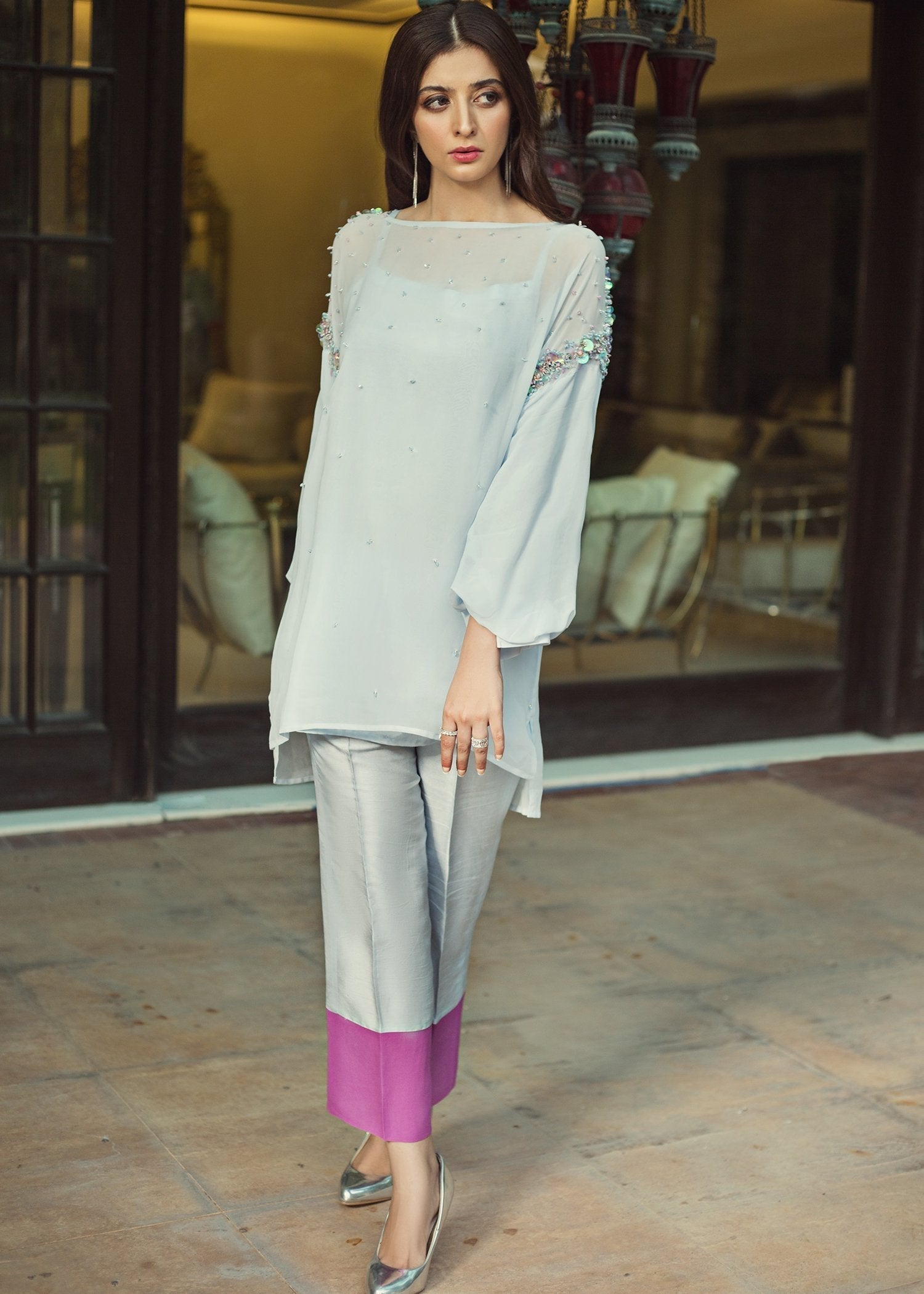 Hana | Serendipity Ready to Wear | Blue Berry Swirl - Official Hana stockist in UK - Sakeena London