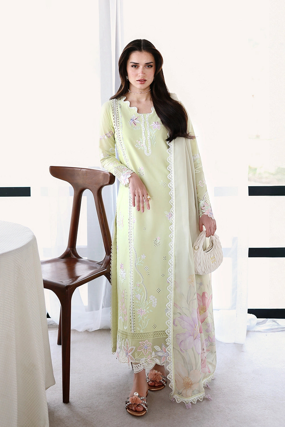 Azure | Luxury Lawn 26 | Garden Muse