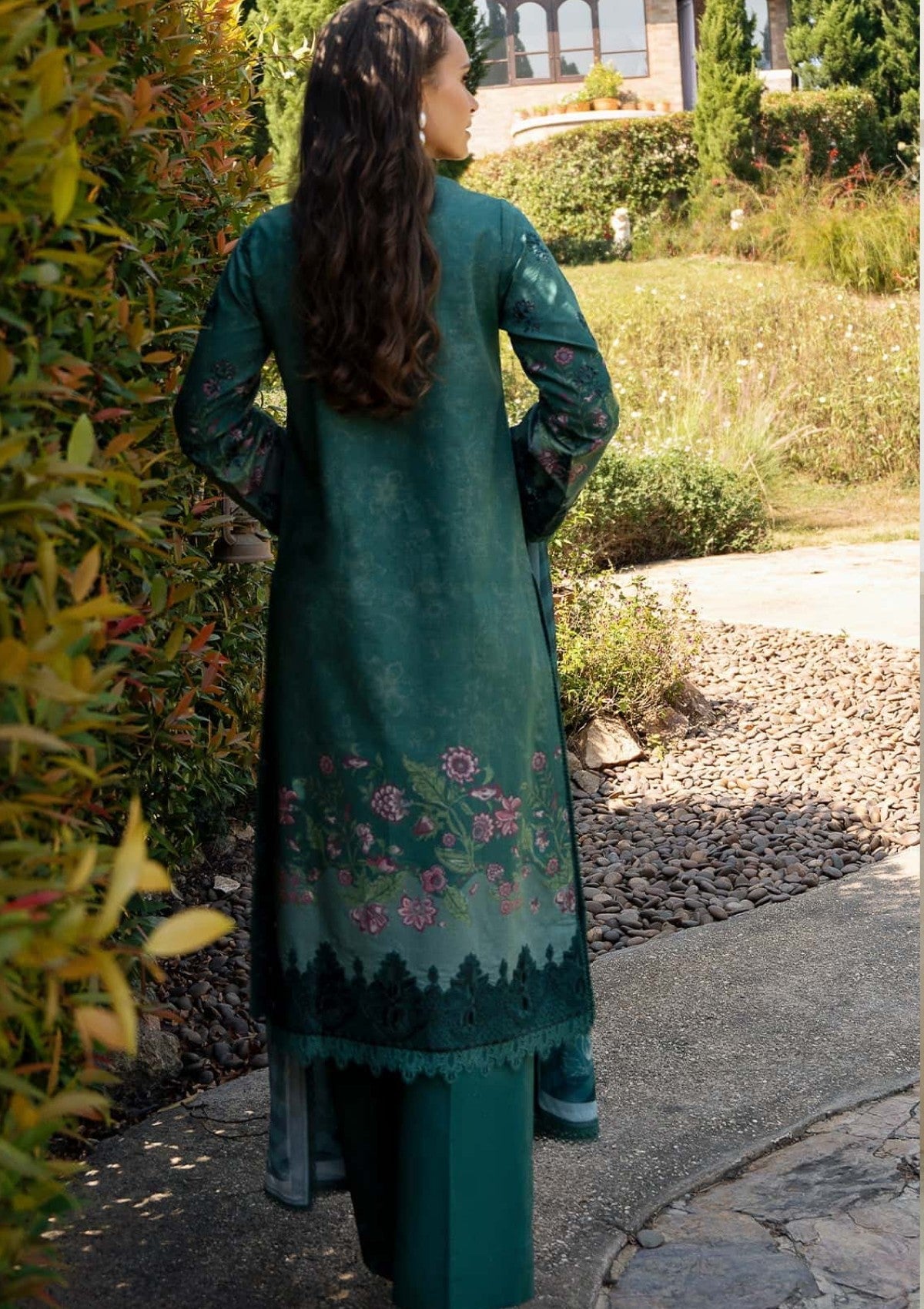 Lawn - Afrozeh - Damask The Holiday - Opaline A