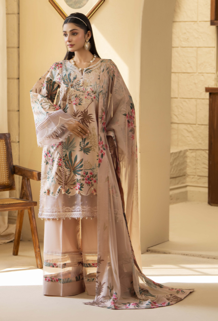 Humdum | Senora Lawn 25 | Senora - D07 - Official Humdum stockist in UK - Sakeena London