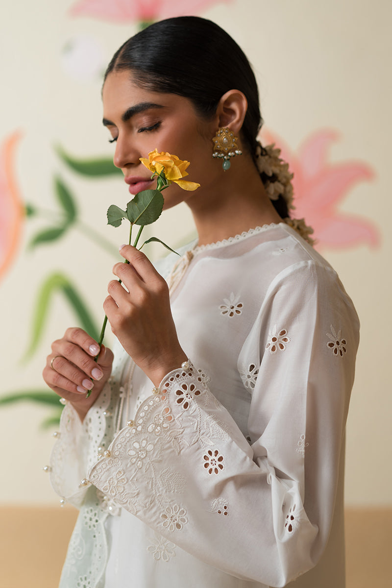 Cross Stitch | Chikankari Lawn Collection | P-06 - Official Cross Stitch stockist in UK - Sakeena London