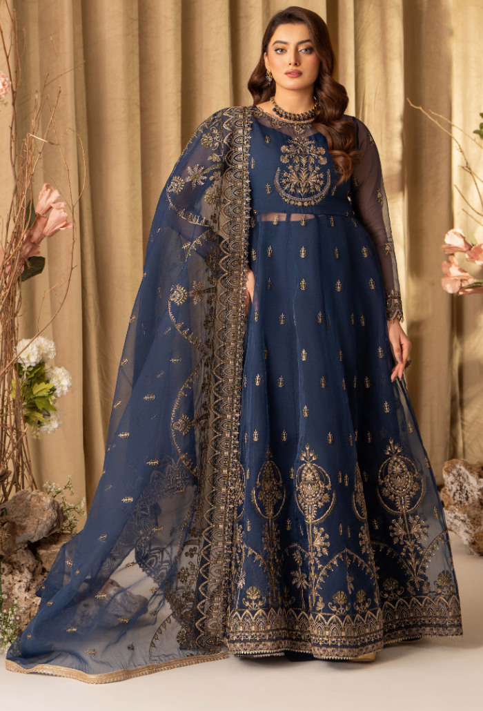 Humdum | Chiffon Collection | HOC - D08 - Official Humdum stockist in UK - Sakeena London
