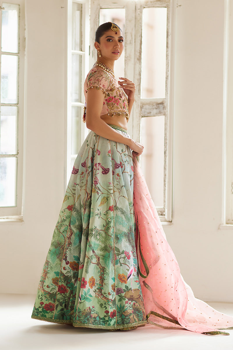 Mina Hassan | Formal Dholki Collection | Fayruz - Official Mina Hassan stockist in UK - Sakeena London