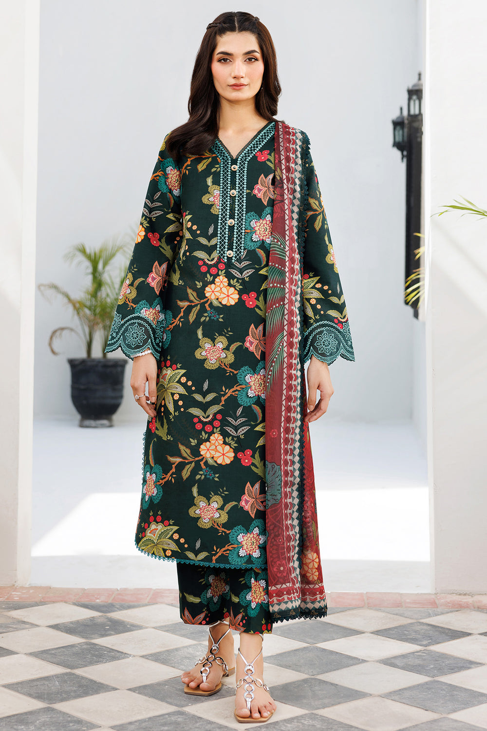 Farasha | Printed Essentials | Blossom Charm - Official Farasha stockist in UK - Sakeena London