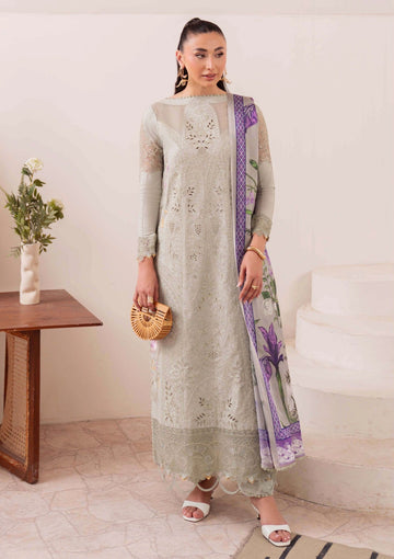 Lawn - Neeshay - Symphony Vol II - Luxury 25 - OLIVE