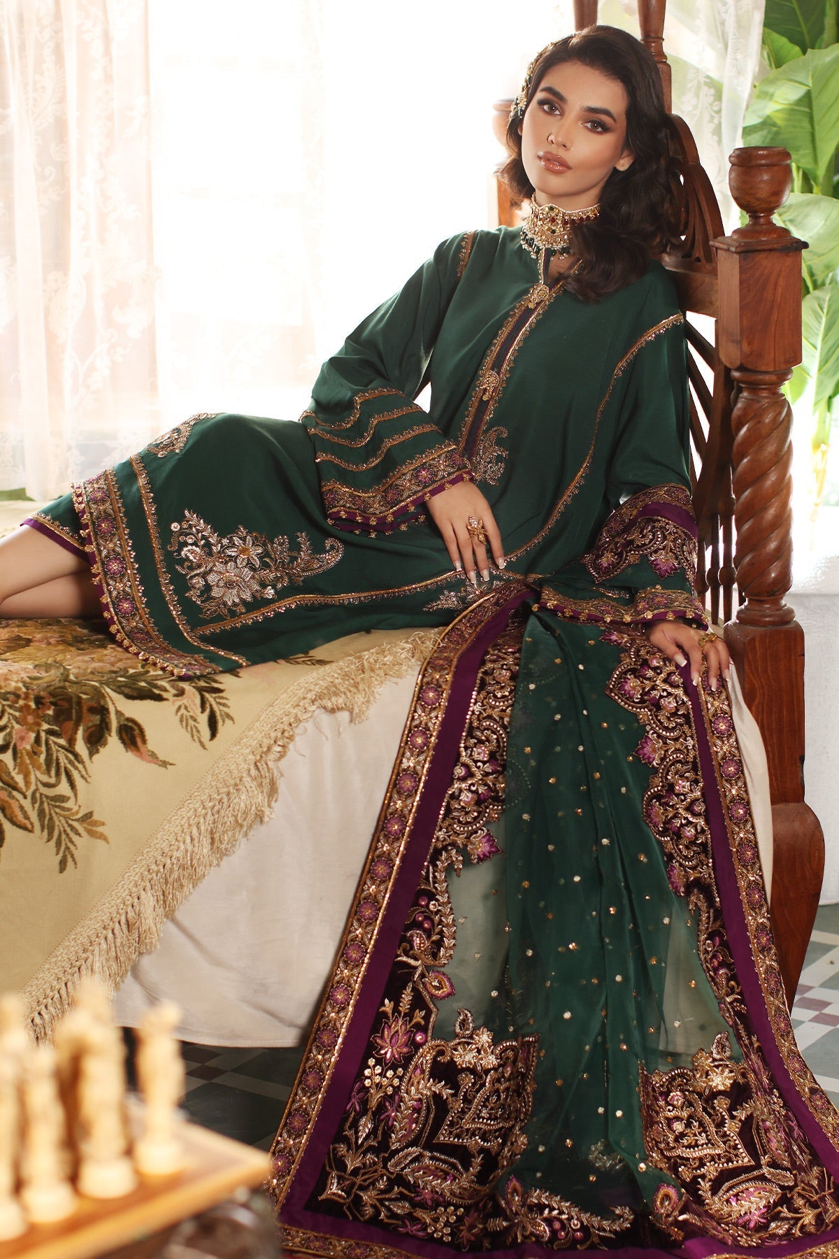 Mina Kashif | Luxury Pret | MKF23-15 - Official Mina Kashif stockist in UK - Sakeena London