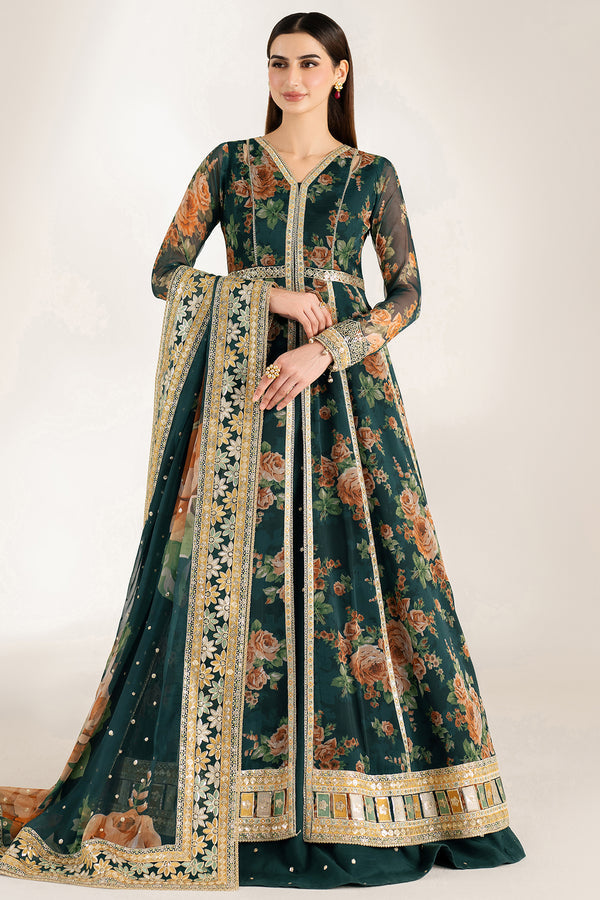 Farasha | Fiorella Formals | Teal Passion - Official Farasha stockist in UK - Sakeena London